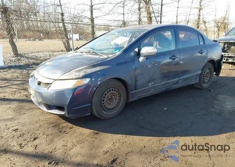 2009 Honda Civic Vp z USA, uszkodzony, nr VIN 2HGFA16349H510831